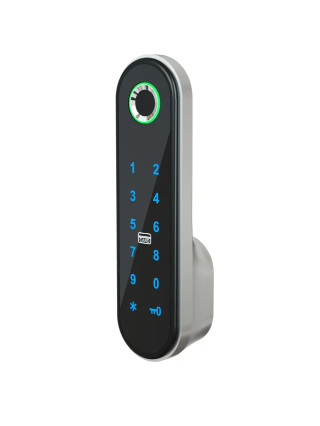 Fingerprint Cabinet Lock — Biometric + PIN + Card